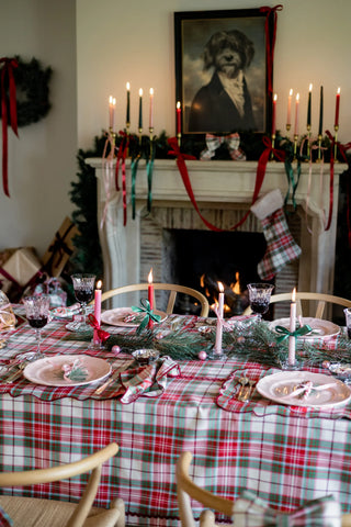 ANGÈLE Red Tablecloth