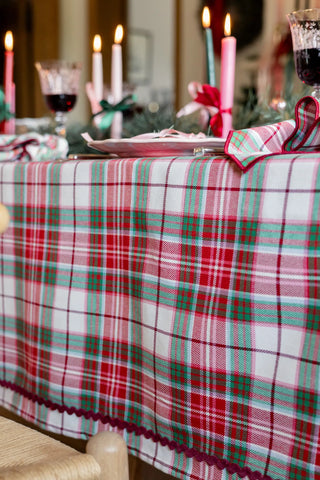 ANGÈLE Red Tablecloth