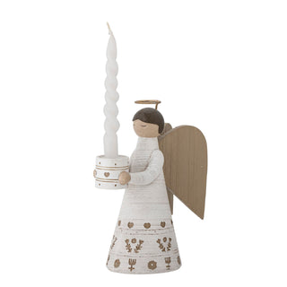 NORDIC.CHRISTMAS - Angels candle holders, set of 4