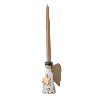 NORDIC.CHRISTMAS - Angels candle holders, set of 4
