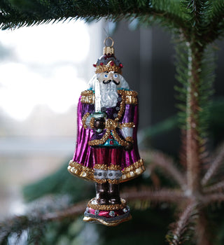 NORDIC.CHRISTMAS - Vintage glass Nutcracker