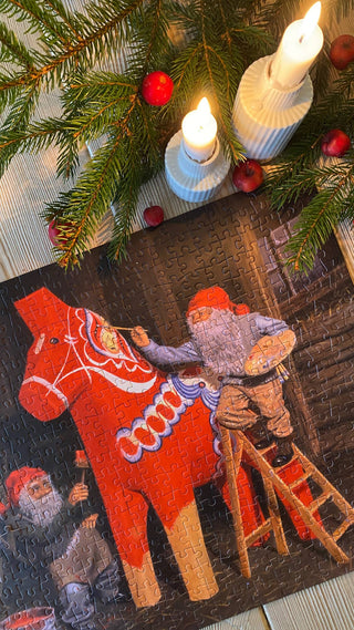 Decorating Dala 500 piece Jigsaw Puzzle