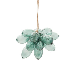 Veridian Dewdrop Cluster Bauble Decoration