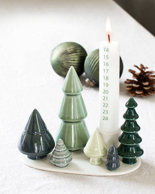 Winter Stories Forest candlestick
