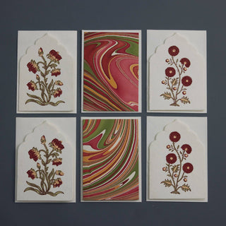 Sandook Ruby - Boxed Artisan Notecard Set of 6
