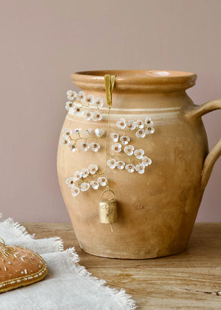 Almond Blossom Bell Ornament