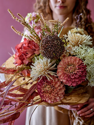 NORDIC.CHRISTMAS - Hydrangea Stem, Rose