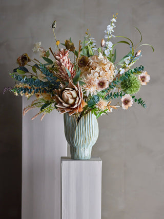 NORDIC.CHRISTMAS - Peach Poppy Stem