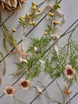 NORDIC.CHRISTMAS - Rose Foxtail stem