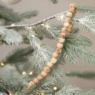 NORDIC.CHRISTMAS - Balsa wooden beaded garland - large
