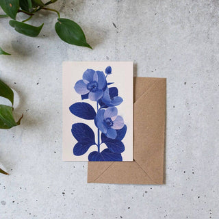 NORDIC.CHRISTMAS - Hellebores Greeting Card