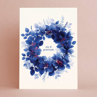 NORDIC.CHRISTMAS - Botanopia - Joy & Gratitude | Christmas Card | Holiday Card