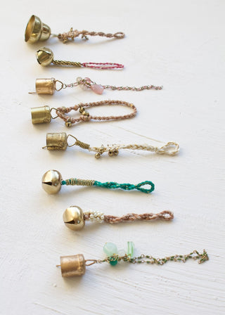 NORDIC.CHRISTMAS - Brass bell ornament