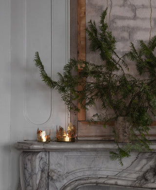 NORDIC.CHRISTMAS - Brass tree hurricane