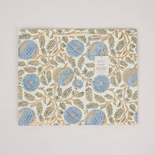 Large Block Printed Gift Bags - Blue Stone Refresh