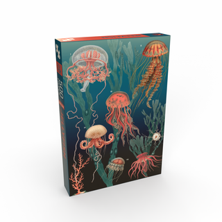 Jellyfish 500 piece Vintage Jigsaw Puzzle