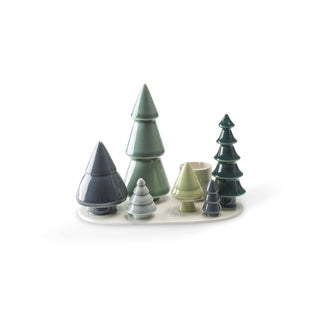 Winter Stories Forest candlestick