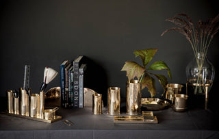 Medium Brass Vase