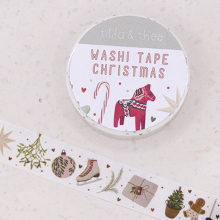 Washi Tape Christmas - Masking Tape Sweden Jul