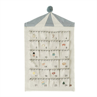 NORDIC.CHRISTMAS - Circus Christmas Advent Calendar - blue