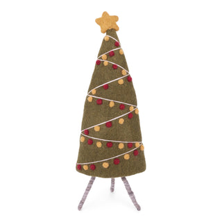 NORDIC.CHRISTMAS - Classic felt Christmas tree deco