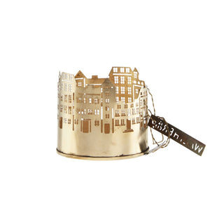NORDIC.CHRISTMAS - Copenhagen houses tea light cup