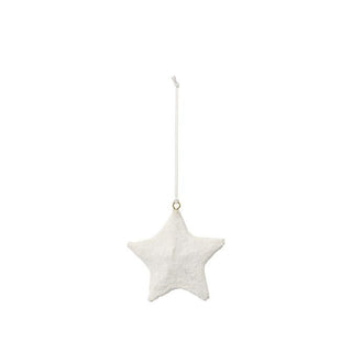 NORDIC.CHRISTMAS - Cotton pulp star ornament