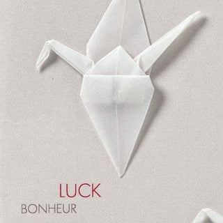 NORDIC.CHRISTMAS - Crane card. Luck