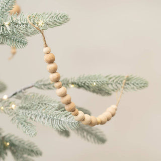 NORDIC.CHRISTMAS - Hedvig wooden beaded ornament