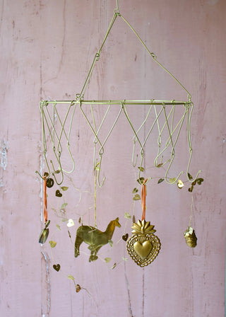 NORDIC.CHRISTMAS - Brass lama ornament