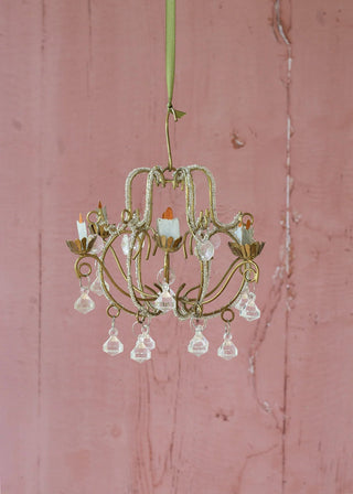 NORDIC.CHRISTMAS - Chandelier with beads ornament