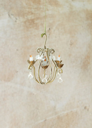 NORDIC.CHRISTMAS - Narrow chandelier with beads ornament