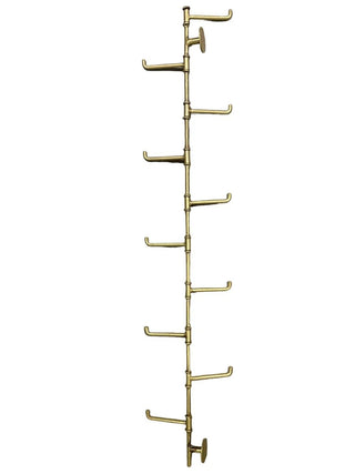 NORDIC.CHRISTMAS - Vertical gold treasure hanger