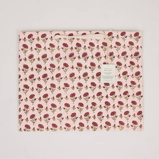 Large Block Printed Gift Bags - Scarlet Refresh