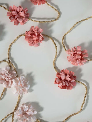 NORDIC.CHRISTMAS - Vintage 3 - Meter twisted paper Yoshino Cherry Blossom garland