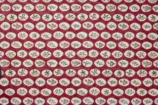 Scallop Tiles Christmas Pudding - Block Printed Wrapping Paper Sheets