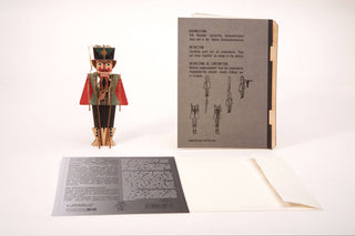 Nutcracker 3D deco greeting card