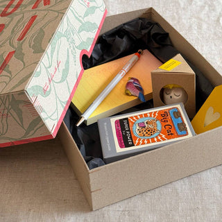 Gift box / Surprise! / Letterpress printing
