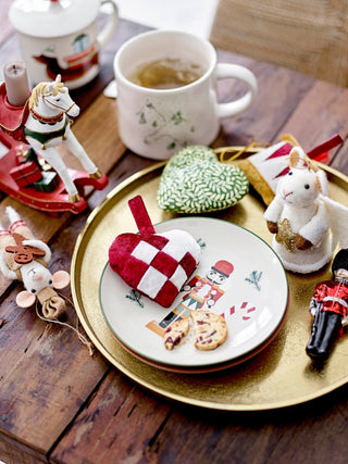 NORDIC.CHRISTMAS - English guard glass ornament