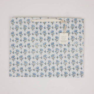 Large Block Printed Gift Bags - Blue Stone Refresh