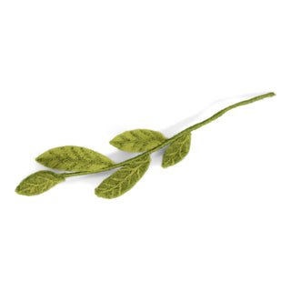NORDIC.CHRISTMAS - Felt branch with mixed green leaves