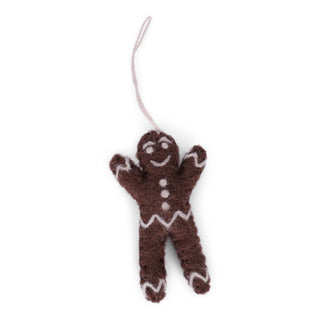 NORDIC.CHRISTMAS - Felt gingerbread man
