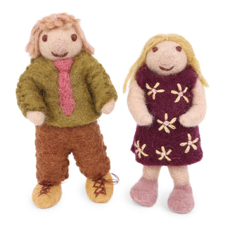 NORDIC.CHRISTMAS - Felt Mother & Father