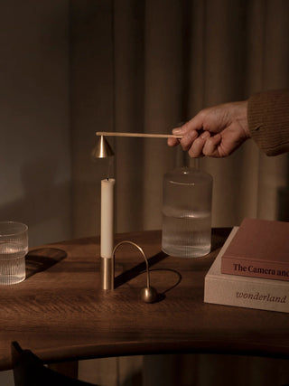 NORDIC.CHRISTMAS - Brass candle extinguisher