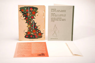 NORDIC.CHRISTMAS - Christmas star 3D deco greeting card