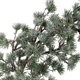 NORDIC.CHRISTMAS - Frosted cedar wreath