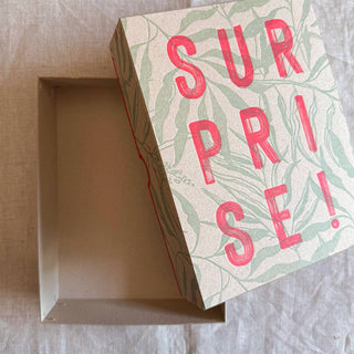 NORDIC.CHRISTMAS - Gift box / Surprise! / Letterpress printing