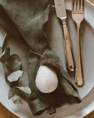 Little White Pear | Natural Wool