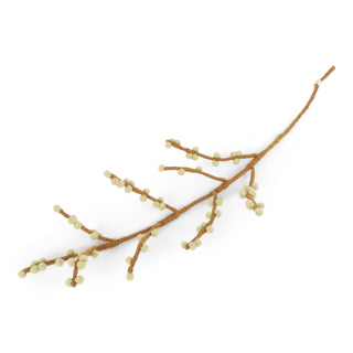 NORDIC.CHRISTMAS - Felt large branch with mint green berries
