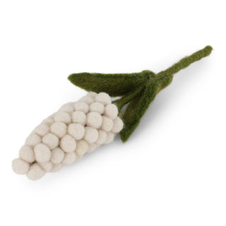 NORDIC.CHRISTMAS - Felt Pearl Hyacinth - white